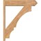 Ekena Millwork Balboa Arts & Crafts Smooth Outlooker, Western Red Cedar, 7 1/2"W x 34"D x 40"H OUT08X34X40BOA03SWR - alternate 3